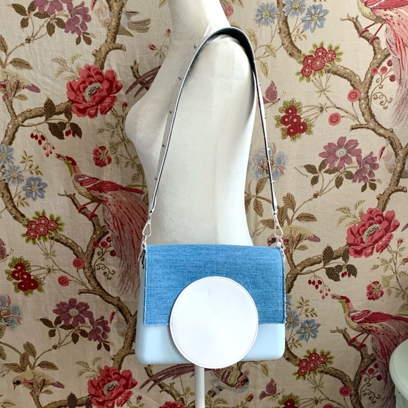 O Bag Italy Rare Denim Bag - Picture 7 of 15